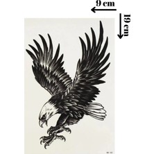 Aslanoğlu Store Kartal Geçici Dövme Şablonu - FF037