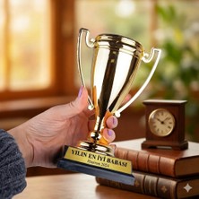 Best Hediye Şampiyonluk Kupası-yazı baskı dahil(17,5 cm)