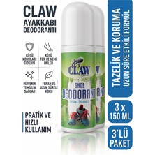Claw Ayakkabı Deodorantı ve Koku Giderici | 3 Adet