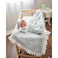 Tozpembebaby Pamuklu Tulum ve Battaniye Takımı
