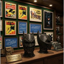Major Hobi Batman Kulaklık Standı ve Dekoratif Figür 22 cm 3D Baskı Koleksiyonluk Model