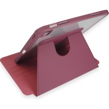Flzdgnkr Newface Ipad 10.2 (7.nesil) Kılıf Ling 360 Kalemlikli Tablet Kılıf - Mor