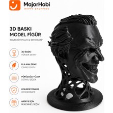 Major Hobi Joker Büst Kulaklık Standı ve Dekoratif Figür 22 cm 3D Baskı Koleksiyonluk