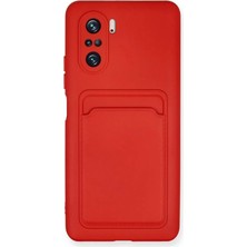 Beei Xiaomi Mi 11I Kılıf Kelvin Kartvizitli Silikon - Kırmızı