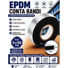 Adil Epdm - 5*50 mm Kendinden Yapışkanlı Kapı Pencere Bandı Serıt Conta (10Mt)