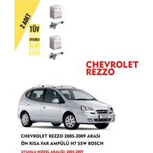 Bosch Chevrolet Rezzo 2005-2009 Arası Ön Kısa Far Ampülü (2 Adet) Sarı Renk