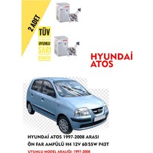Bosch Hyundai Atos 1997-2008 Arası Ön Far Ampül Takımı 2 Adet