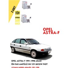 Bosch Opel Astra F 1991-1998 Arası Ön Far Ampül Takımı 2 Adet