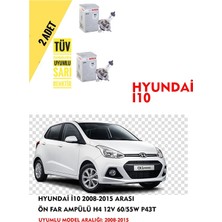 Bosch Hyundai I10 2008-2015 Arası Ön Far Ampül Takımı 2 Adet