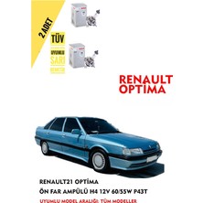 Bosch Renault 21 Optima Ön Far Ampül Takımı 2 Adet