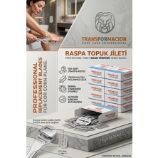 Transformacion 100'lu Paket Raspa Jileti Topuk Törpüsü N asır Rendesi Yedek Bıçağı 721892