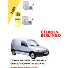 Bosch Citroen Berlingo 1996-2007 Arası Ön Far Ampül Takımı 2 Adet