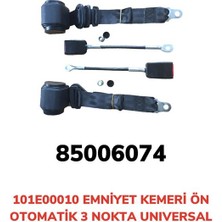 AFT Ilkeshop Emniyet Kemeri Ön 3 Nokta Otomatik Universal