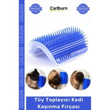 Carlburn Özel Üretim Cat It Ergonomik Duvar Montajlı Pratik Masaj Etkili Tüy Toplayıcı Duvar Kedi Kaşınma Fırçası