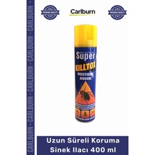 Carlburn Özel Üretim Etkili Haşere Kovucu Kesin Çözüm Uzun Süreli Koruma Kaliteli Formül Sinek Ilacı 400 ml