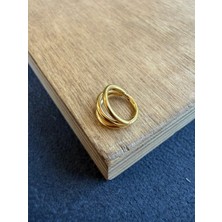 Rupen Kraft 316 L Cerrahi Çelik 3 Şeritli Model Halka Piercing