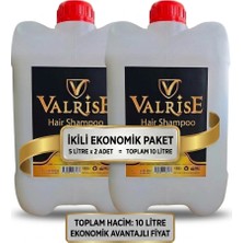 valrise 5 Litre Şampuan x 2 ADET Profesyonel Altın Serisi