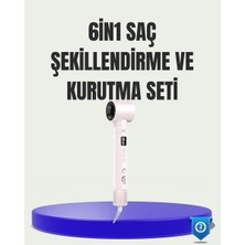 TKÇ Çok Fonksiyonlu 6 Başlıklı Saç Kurutma ve Şekillendirme Seti