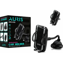 Auris Aurıs ARS-H50 Vantuzlu Ayarlanabilir Araç Içi Telefon Tutucu