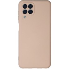 Flzdgnkr Newface  Galaxy M33 Kılıf Nano Içi Kadife Silikon - Pudra