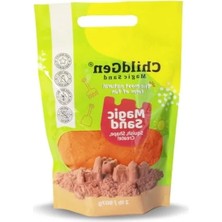 Esranın Dünyası Turuncu Doğal Kinetik Kum - 907 gr Eğlenceli ve Yaratıcı Oyun