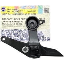 Tvs Raider 125 Sol Ön Ayaklık Bağlantı Braketi (Demiri) (N9125920)