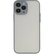 Flzdgnkr Newface Iphone 15 Pro Max Kılıf Montreal Silikon Kapak - Gri