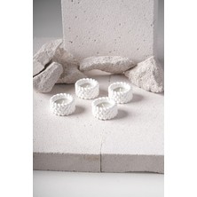 Imosas 4 Lü Tealight Hasır Mumluk Ev Dekorasyonu