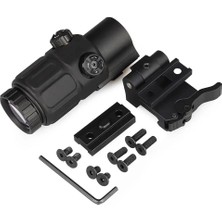 Colezium Magnifier 5x Yakınlaştırmalı Dürbün  22MM Ray Uyumlu, Katlanır Yaylı Ayaklı