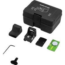 Colezium Mini Tactical Reflex Red Dot Sight 22MM  Kompakt Tasarım, 7 Kademeli Aydınlatma