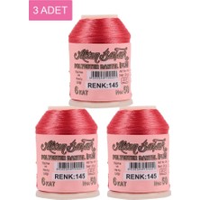 Ata Store 3 Adet Altınbaşak Oya ve Dantel Ipi 20 gr - Royaleks - No: 145