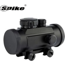 Colezium 1X30MM Taktik Kapalı Reflex Red Dot Nişangâh  Geniş Görüş Açısı, Kırmızı Renk Nokta  22MM