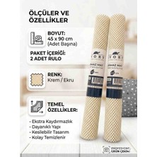 Ivory Halı Kaydırmaz Mat 45X90 cm 2 Ad ( Carpet Non - Slip Mat)