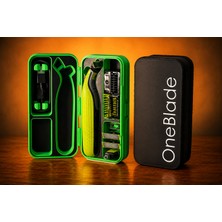 Print Zone Philips Oneblade Taşıma Kutusu - Şarj ve Başlık Bölmeli Sert Seyahat Çantası