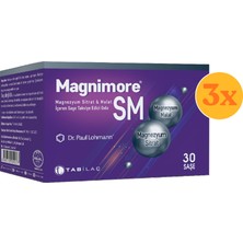 Magnimore Sm 30 Saşe - 3 Adet (Toplam 90 Saşe) - Dezenfektan Hediyeli (%72 Alkol)