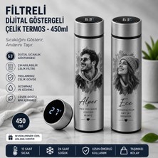 Best Hediye Dijital Göstergeli Çelik Termos - 450MLT