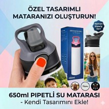 Best Hediye Pipetli Su Matarası - 650MLT