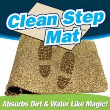 Colezium Clean Step Mat Yıkanabilir Mikrofiber Kir Toz Emici Iç-Dış Ortam Paspas