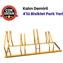 Hayat Trafik Bisiklet Park Yeri Dörtlü , Kalın Profilli Bisiklet Park Demiri