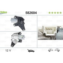 Valeo Shopilke Silecek Motoru Arka Dacia Sandero 06/08 10/12 . Duster 03/10