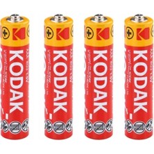sbodurhome Kodak Kaahz-S4 Super Heavy Duty Çinko Karbon Aaa Ince Kalem Pil / Pakette 60 Adet