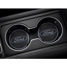 YSN Sounds Ford Araç Bardaklık Altlığı , Ford Şişe ve Bardak Altlığı, Ford Logolu Oto Bardaklık Altlığı