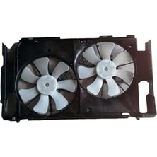Bzt Toyota Rav4- 04/06; Radyatör ve Klima Fan Davlumbazı Çiftli 2.4 L (7+7 Kanat) (Tw) 16363-28170