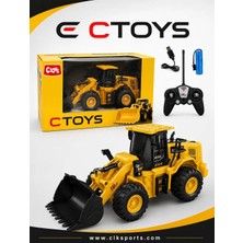 CLK Sports CTOYS RC 2.4G 9CH uzaktan Kumandalı Buldozer Ekskavatör