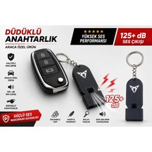 YSN Sounds Düdüklü Cupra Anahtarlık , Cupra Logolu Islık Çalan Araç Anahtarlık - Hediyelik Cupra Araba Anahtarlığı