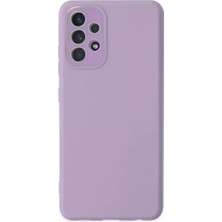 Sora Home Newface Samsung Galaxy A33 5g Kılıf Lansman Glass Kapak - Lila