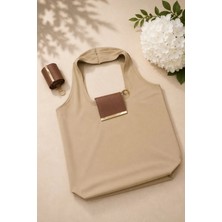 Wibego Katlanabilir Anahtarlık Alışveriş Çantası Kadın Omuz Çantası , Plaj Çantası , Spor Çantası Hafif Taşınabilir Su Itici Günlük Kullanım Çantası  , Foldable Keychain Bag