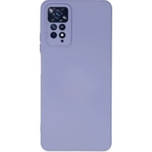 Sora Home Newface Xiaomi Redmi Note 11 Pro Kılıf Nano Içi Kadife Silikon - Lila