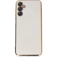 Sora Home Newface Samsung Galaxy M14 5g Kılıf Volet Silikon - Beyaz