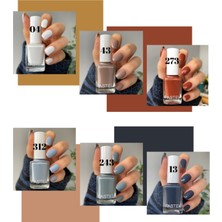 Kozmopol Pastel 6’lı Set Oje 04 - 13 - 43 - 243 - 273 - 312 Nail Polish Kış Renkleri